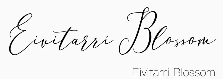 写真への文字入れに使える カリグラフィ風フォント 福岡市東区 お稽古サロンpearlgrace パールグレース ポーセラーツ